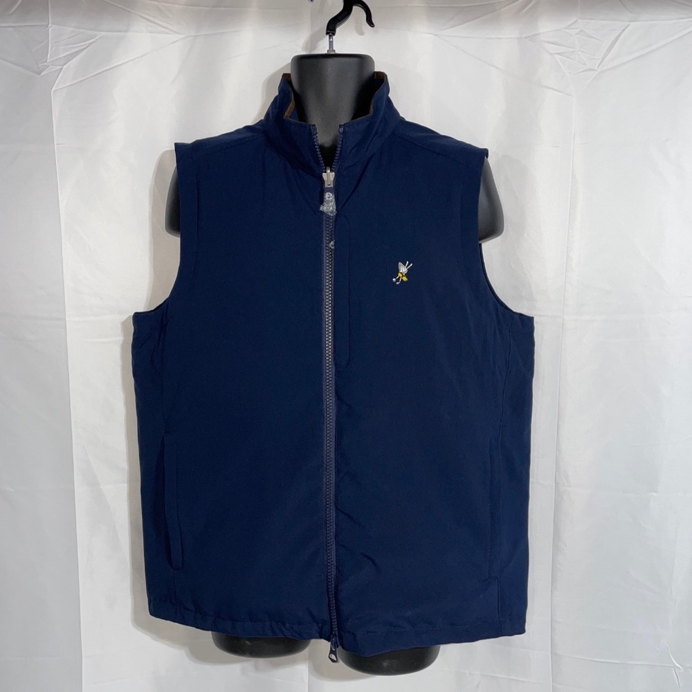 BD Fall Invitational Golf Vest  Size L Navy Blue